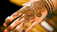 印度指甲花纹身手势精美图片