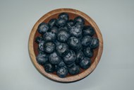 进口新鲜美国蓝莓写真图片