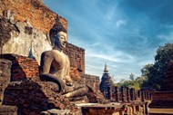 泰国佛教寺庙佛像雕塑图片大全
