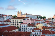 葡萄牙里斯本圣露西亚区建筑群写真图片大全