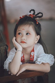 中国传统古风汉服小萝莉摄影图片大全