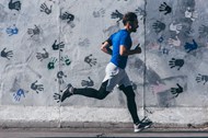 欧美男人跑步运动健身精美图片