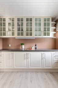 白色家居厨房橱柜装修效果图写真精美图片