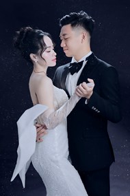 亚洲俊男靓女时尚婚纱摄影艺术高清图片