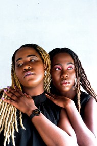 莫桑比克非洲黑人闺蜜美女摄影精美图片
