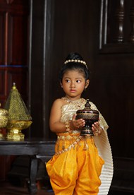 泰国可爱小女孩摄影写真精美图片