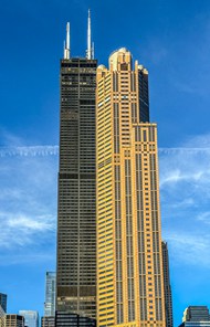芝加哥现代高楼大厦建筑写真精美图片