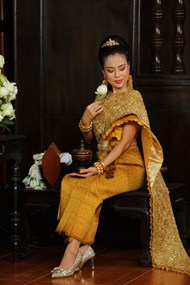 泰国传统服饰美女摄影写真高清图片