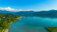 德国蓝色山水湖泊风景写真高清图片