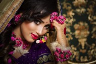印度新娘美女摄影写真图片