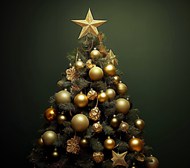 圣诞节圣诞彩球装饰写真图片下载