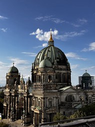 德国柏林圆顶建筑写真精美图片