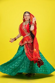 印度传统服饰妆容美女摄影写真图片下载