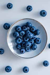 新鲜健康有机蓝莓水果写真高清图片