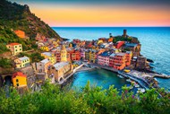 意大利利古里亚海沿岸海滨小镇写真精美图片