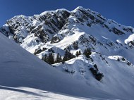 冬季雪域高山山脉风光写真图片大全