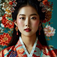 亚洲日本和服美女摄影写真高清图片