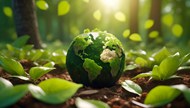 世界地球日绿色环保图片下载