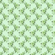 绿色清新花卉纹理平铺背景图片