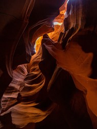 亚利桑那峡谷岩石风光写真图片