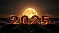 新的一年2025数字设计图片大全