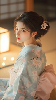 小清新和服美女日系摄影写真图片下载