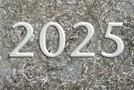 2025新年艺术数字设计精美图片