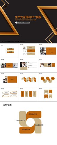 生产安全培训ppt模板下载