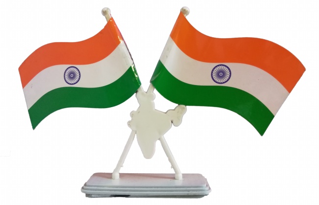 印度国旗高清图 传统 素彩图片大全