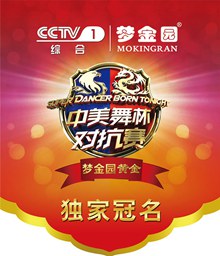 中美舞林对抗赛宣传海报psd下载