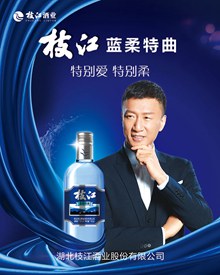 枝江酒业宣传海报模板psd分层素材