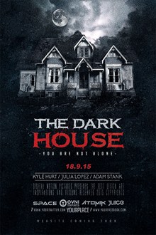黑暗房子创意海报设计psd免费下载
