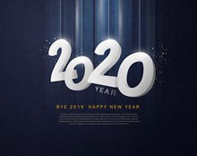 2020新年促销海报psd素材
