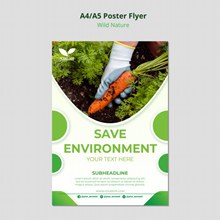 保护原生态环境海报设计psd分层素材