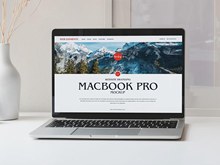 MacBookPro样机模型psd图片
