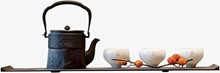 中式茶具家具psd分层素材
