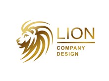 狮子主题标志设计矢量下载