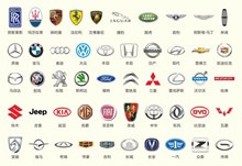 50个品牌汽车标志图标矢量素材