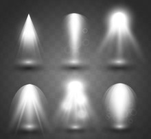 6款创意光束设计矢量素材