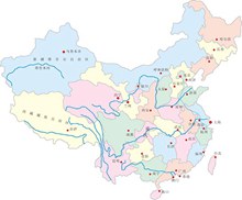 中国地图矢量下载