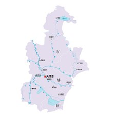 天津市地图矢量