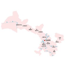 甘肃省地图矢量图下载