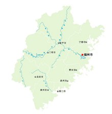 福建省地图矢量图片