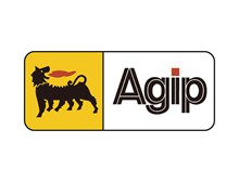 润滑油品牌Agip标志图矢量