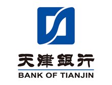 天津银行标志图矢量图片