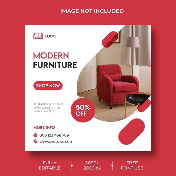家具促销PSD广告宣传