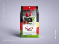 免费食品袋包装样机模型
