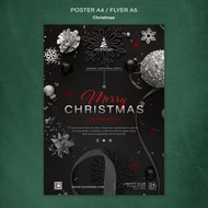圣诞节派对PSD海报设计
