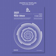 2022新年海报模板设计