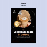 咖啡馆宣传海报设计
